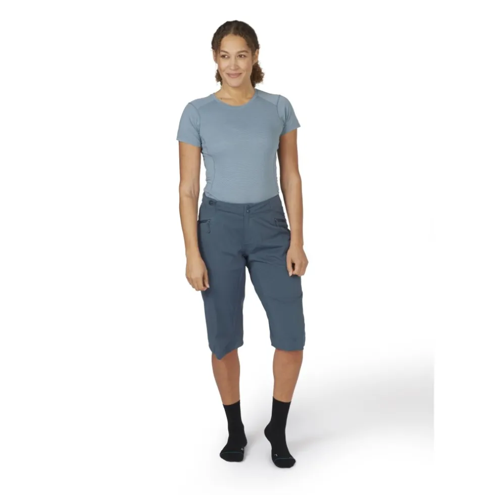 Rab Cinder Kinetic Short Dames - orion blue