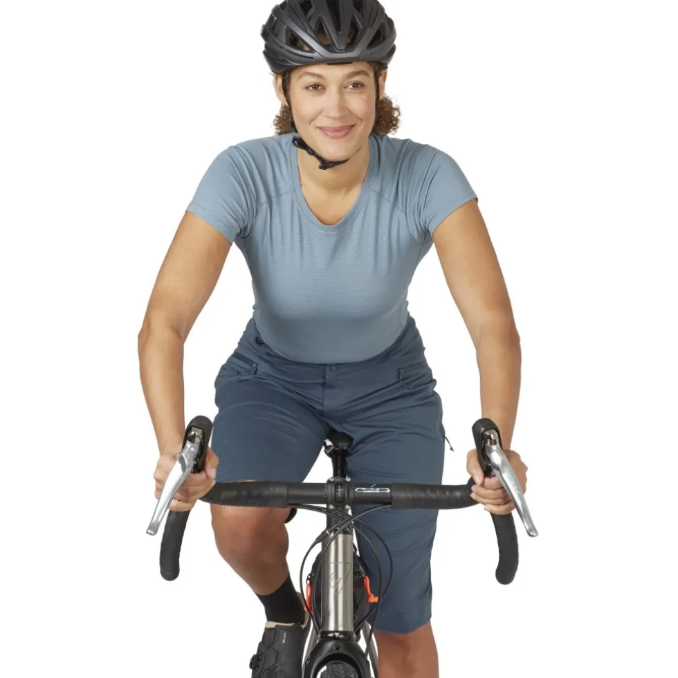 Rab Cinder Kinetic Short Dames - orion blue