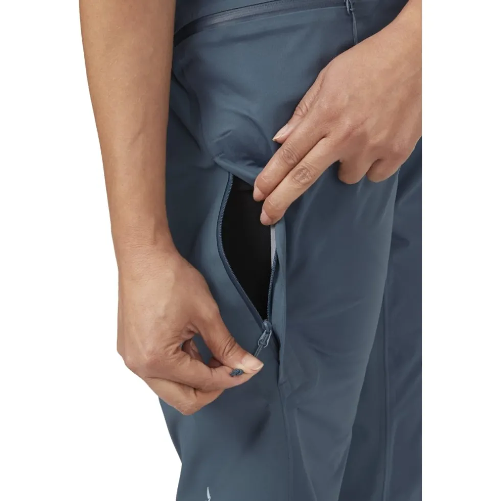 Rab Cinder Kinetic Short Dames - orion blue