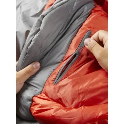 Rab Solar Ultra 1 Slaapzak - Lang - Rits links - granite