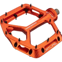 Platformpedalen < Race Face Atlas Pedaal - oranje