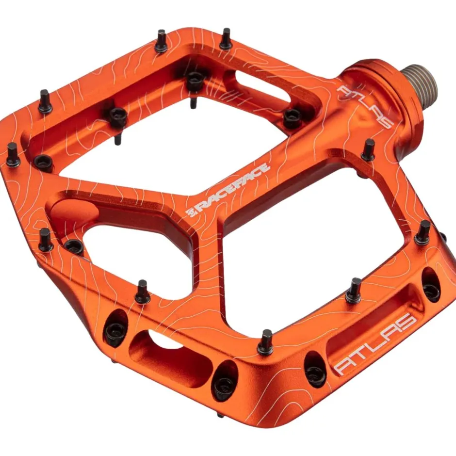 Platformpedalen < Race Face Atlas Pedaal - oranje
