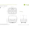 Achtermanden < Racktime BASKIT Breeze Bagagedrager Fietsmand - 25L - zilver