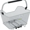 Racktime BASKIT Deluxe 2.0 Fietsmand Bagagedrager 23L - Zilver