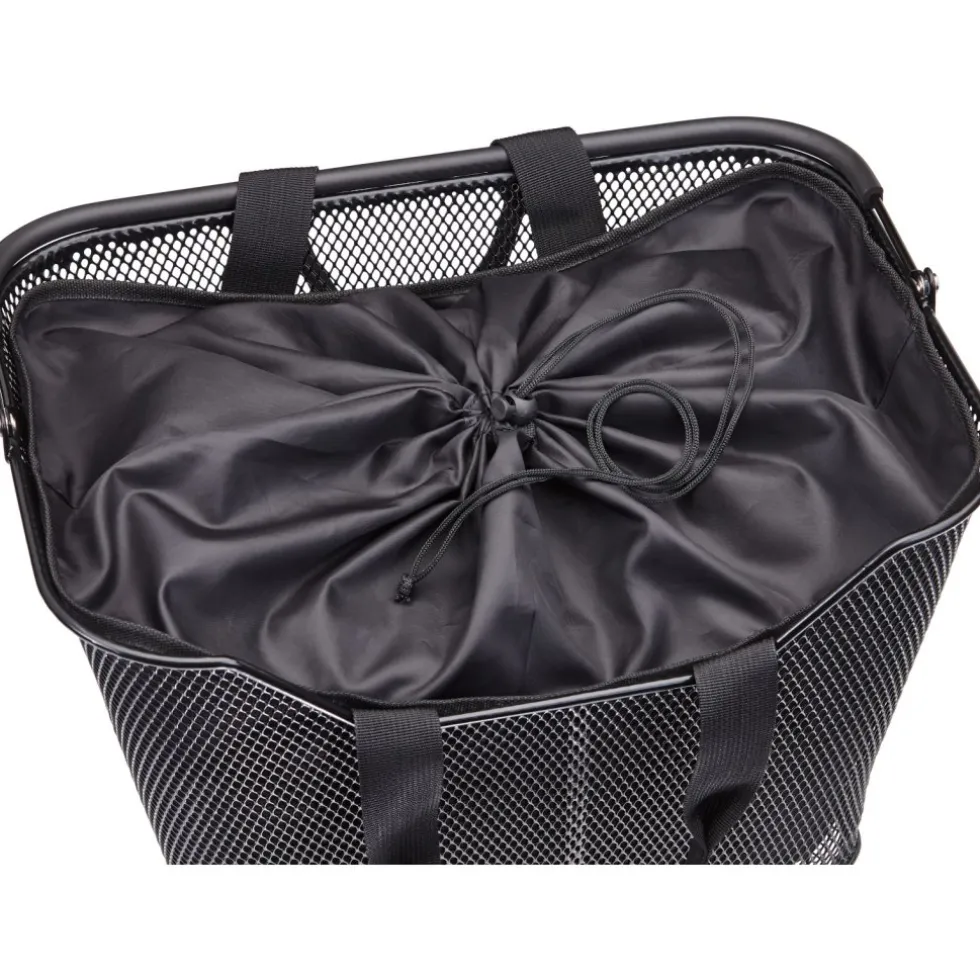 Racktime Lea Basket Bag 16L - carbon black