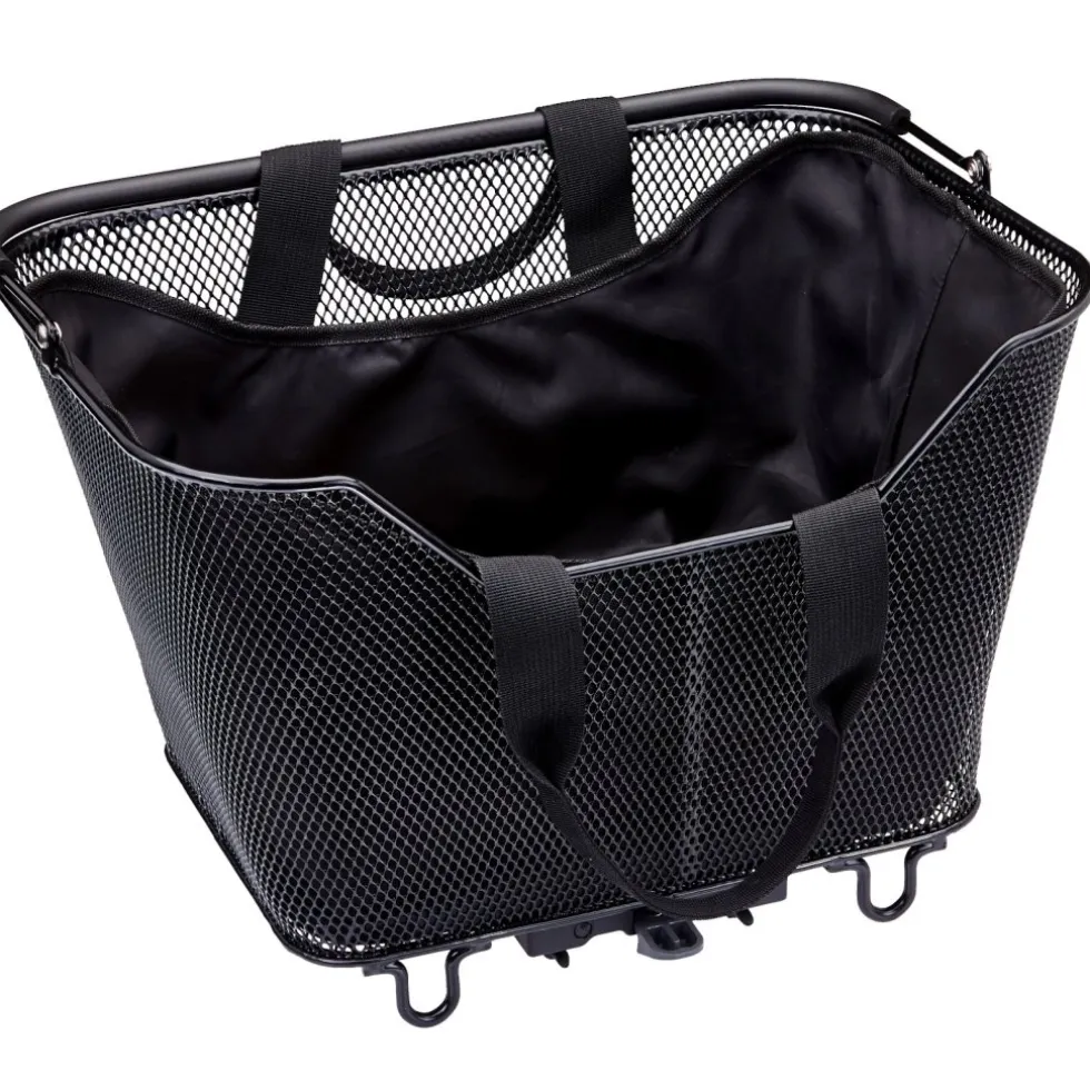 Racktime Lea Basket Bag 16L - carbon black