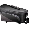 Racktime Talis Plus Rack Top Bag 8L+7L - Carbon Black | Stone Grey
