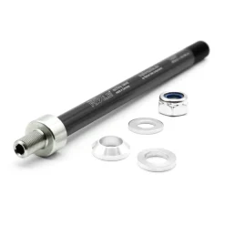 Radoxx Components Steekas voor Kinderaanhangwagens | 12x142/148mm | M12x1.0 | 160-172mm | TA0001 - zwart