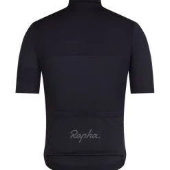 Rapha Brevet E. Fietsshirt met Korte Mouwen Heren - zwart/grijs