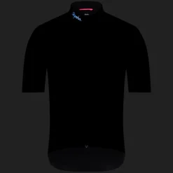 Rapha Brevet E. Fietsshirt met Korte Mouwen Heren - zwart/grijs