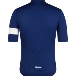 Rapha Core Fietsshirt met Korte Mouwen Heren - navy/white