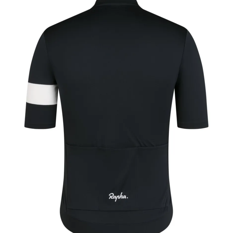 Wielershirts < Rapha Core Fiethirt et Korte ouwen Heren - zwart/wit