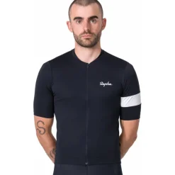 Wielershirts < Rapha Core Fiethirt et Korte ouwen Heren - zwart/wit