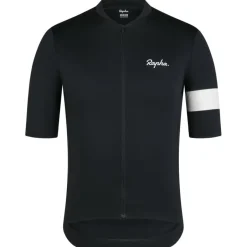Wielershirts < Rapha Core Fiethirt et Korte ouwen Heren - zwart/wit