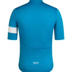 Rapha Core Fietsshirt met Korte Mouwen Heren - teal blue/white