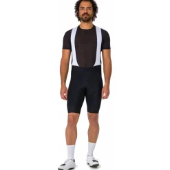 Bib Shorts|Wielrenbroeken < Rapha Core Fiethort et Brete Heren - back/white