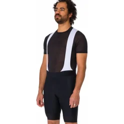 Bib Shorts|Wielrenbroeken < Rapha Core Fiethort et Brete Heren - back/white