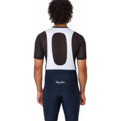 Rapha Core Fietsshort met Bretels Heren - dark navy/white