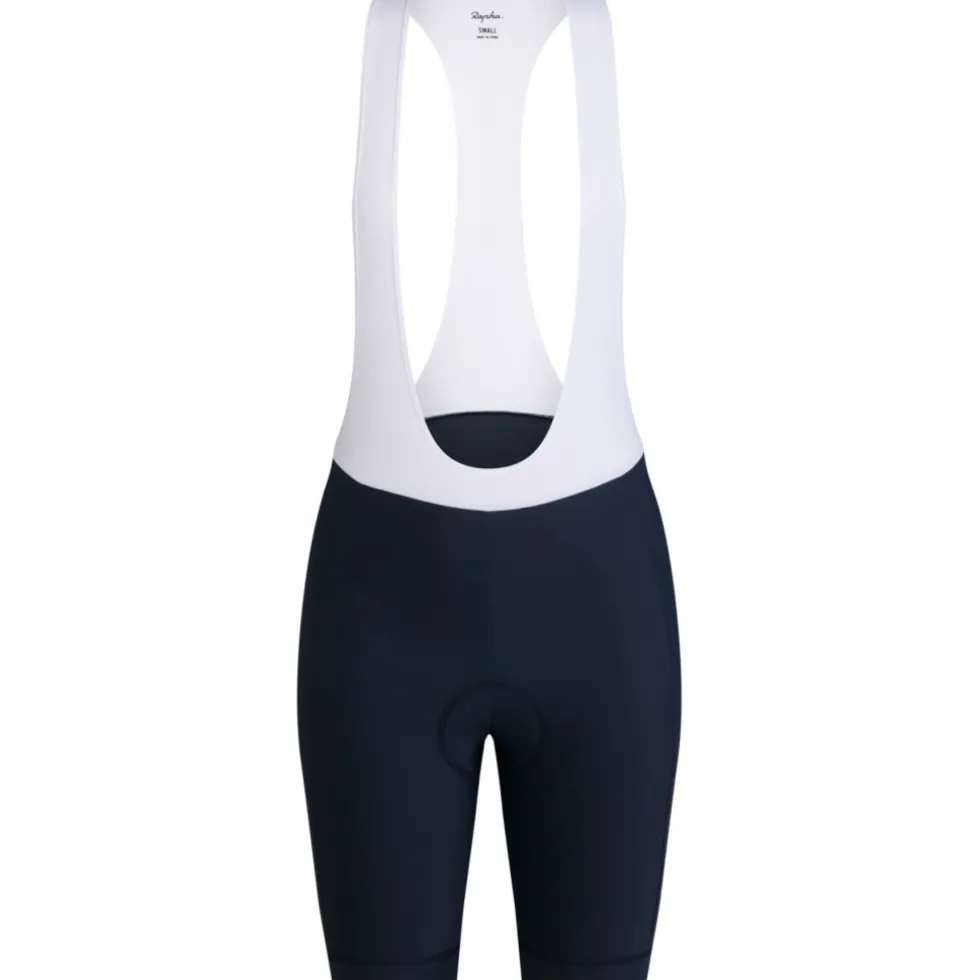 Rapha Core Fietsshort met Bretels Dames - dark navy/white