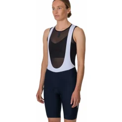 Rapha Core Fietsshort met Bretels Dames - dark navy/white