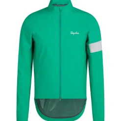 Rapha Core Regenjas Heren - fresh green/white