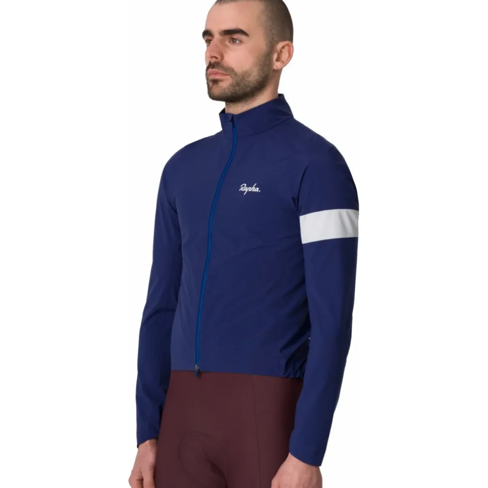 Rapha Core Regenjas Heren - navy/white