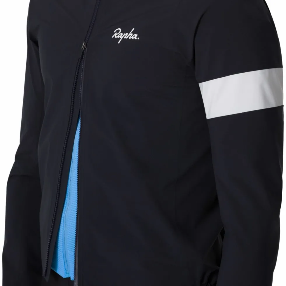 Rapha Core Regenjas Heren - zwart/wit