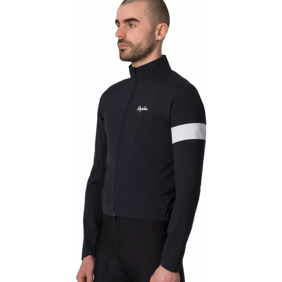 Rapha Core Regenjas Heren - zwart/wit