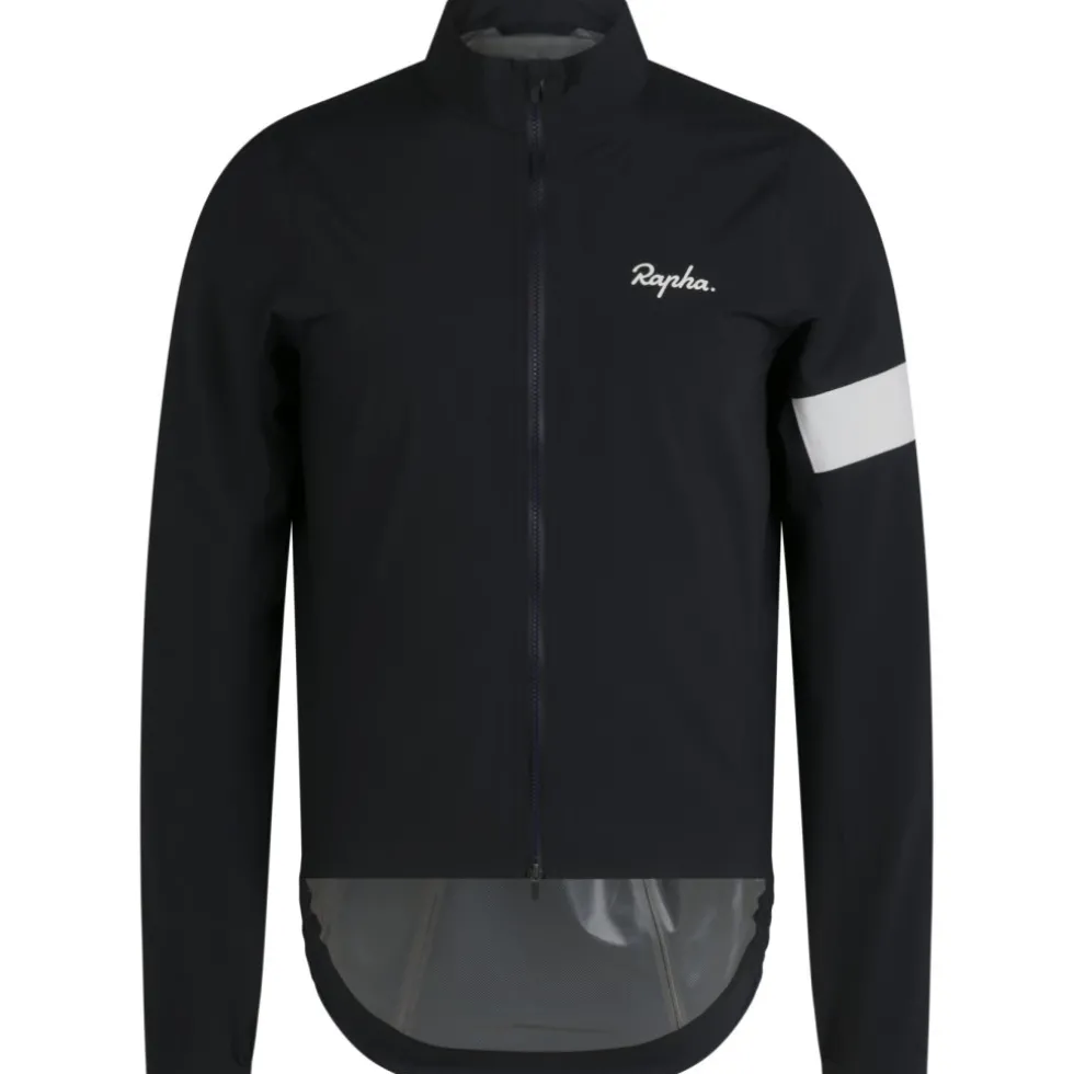 Rapha Core Regenjas Heren - zwart/wit
