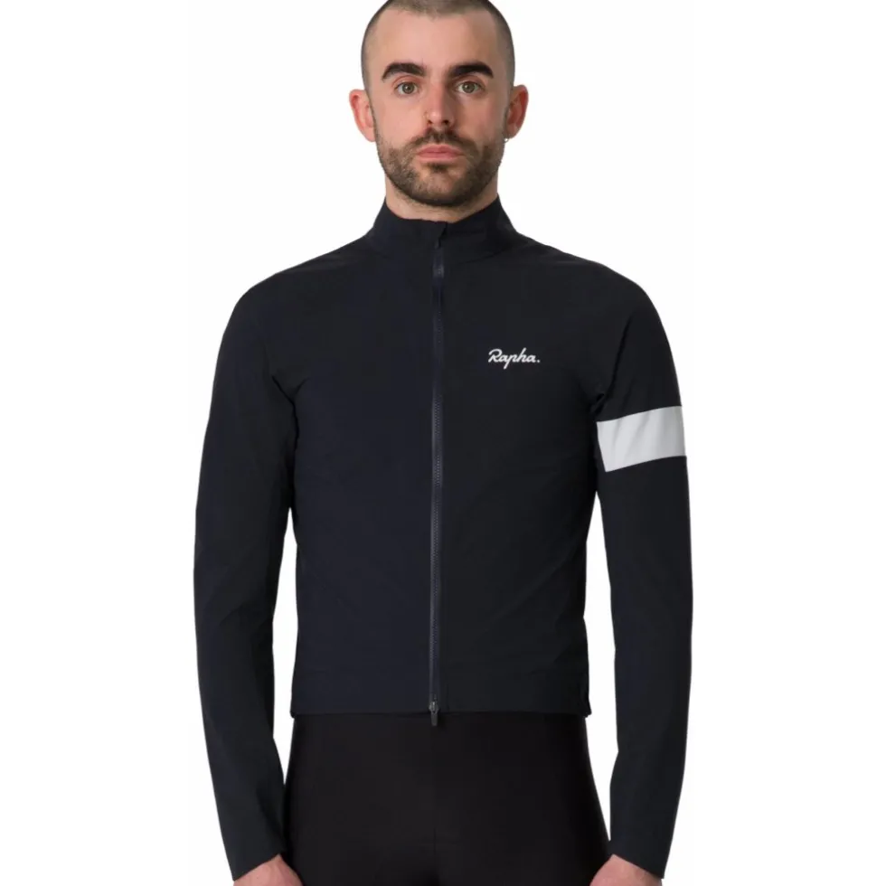 Rapha Core Regenjas Heren - zwart/wit