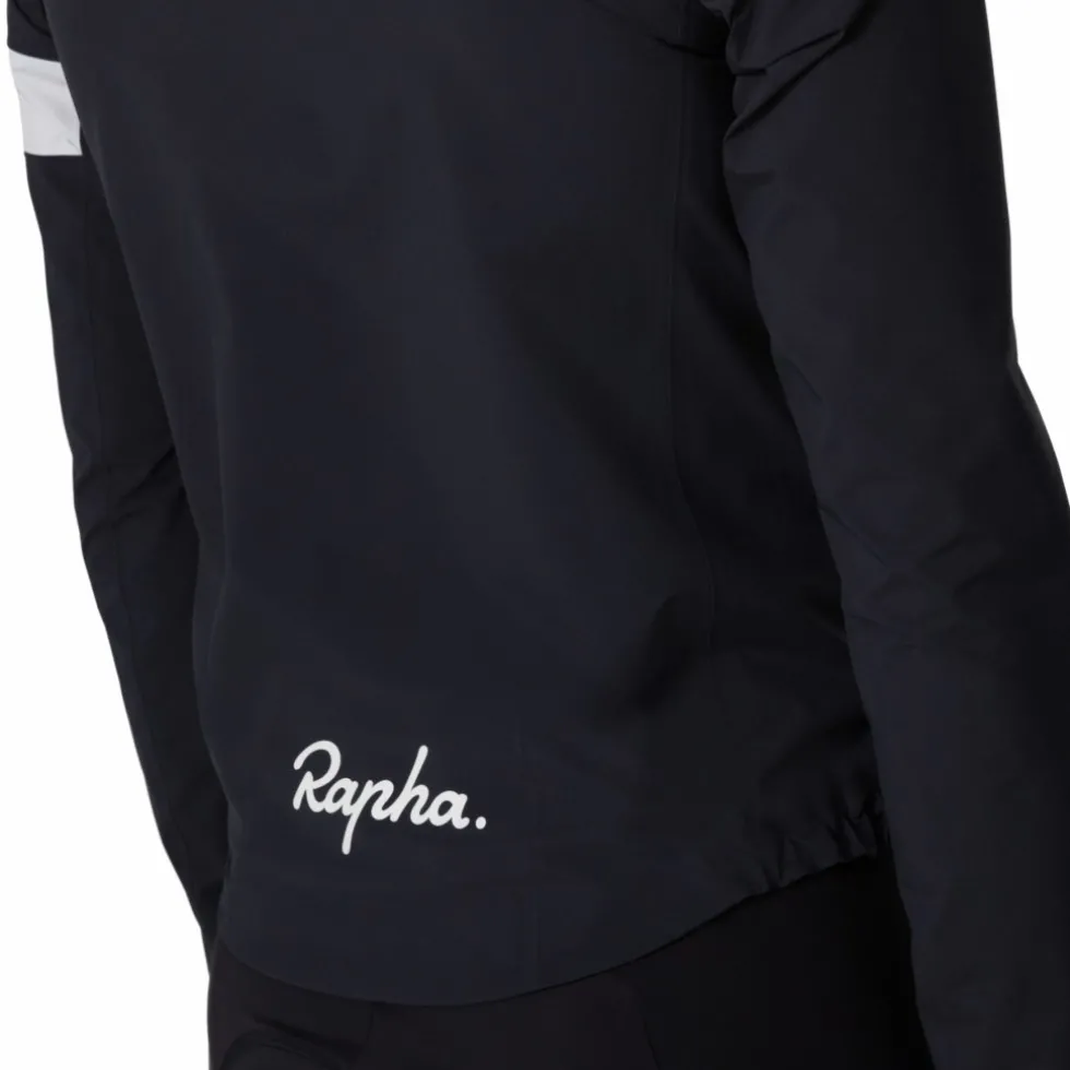 Rapha Core Regenjas Heren - zwart/wit