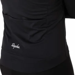Rapha Core Thermal Fietsshirt met Lange Mouwen Heren - zwart/wit