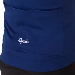 Rapha Core Thermal Fietsshirt met Lange Mouwen Heren - navy/white