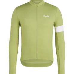 Wielershirts < Rapha Core Thera Fiethirt et ange ouwen Heren - fern/white