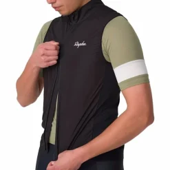 Vesten < Rapha Core Vet Heren - zwart/wit