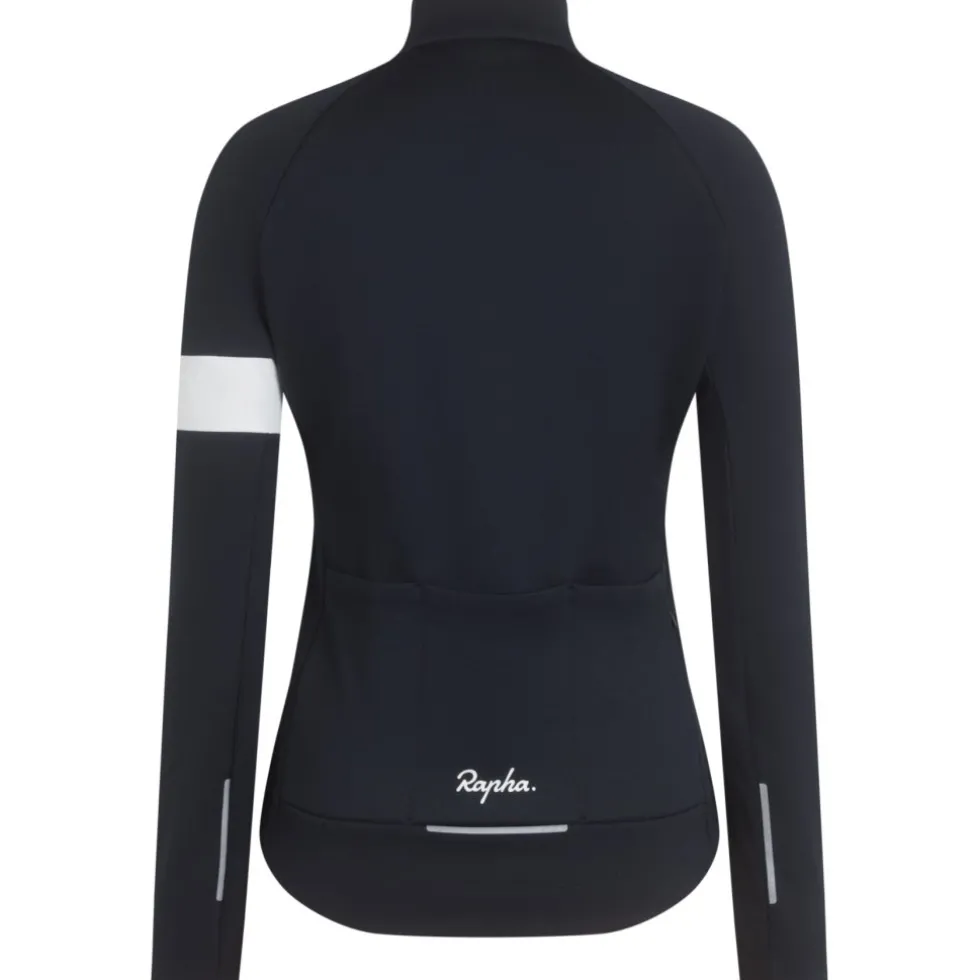 Rapha Core Winterjas Dames - zwart/wit