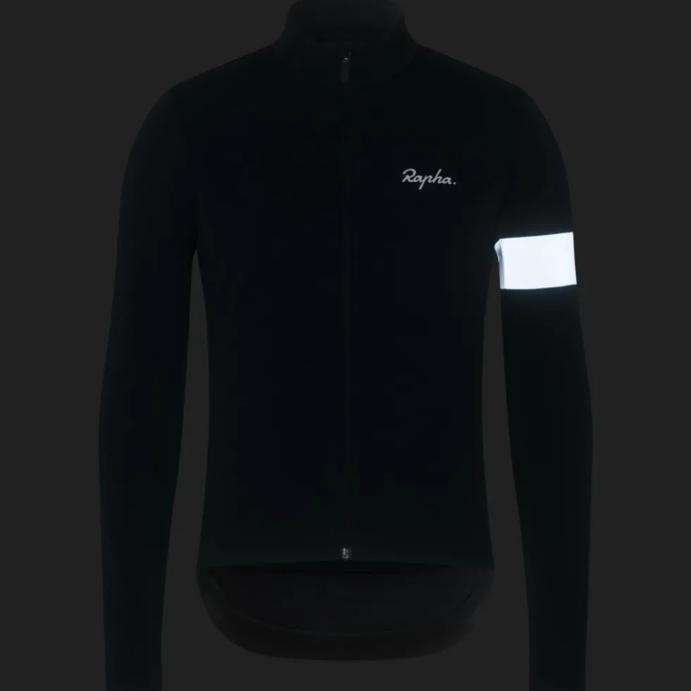 Rapha Core Winterjas Heren - zwart/wit