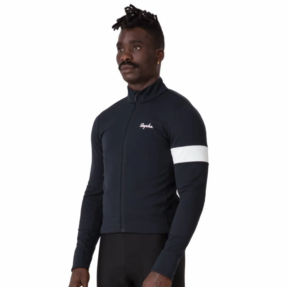 Rapha Core Winterjas Heren - zwart/wit