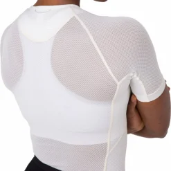Rapha Lightweight Hemd met Korte Mouwen Dames - wit/wit