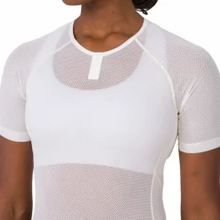 Rapha Lightweight Hemd met Korte Mouwen Dames - wit/wit