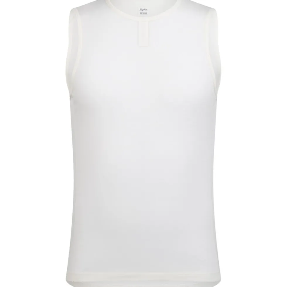 Rapha Merino Lightweight Hemd zonder Mouwen Heren - cream/white