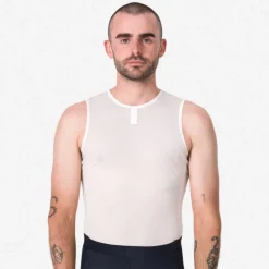Rapha Merino Lightweight Hemd zonder Mouwen Heren - cream/white