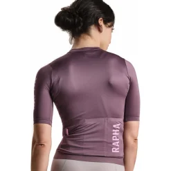 Rapha Pro Team Training Fietsshirt met Korte Mouwen Dames - amethyst/quartz
