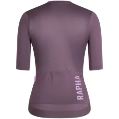 Rapha Pro Team Training Fietsshirt met Korte Mouwen Dames - amethyst/quartz