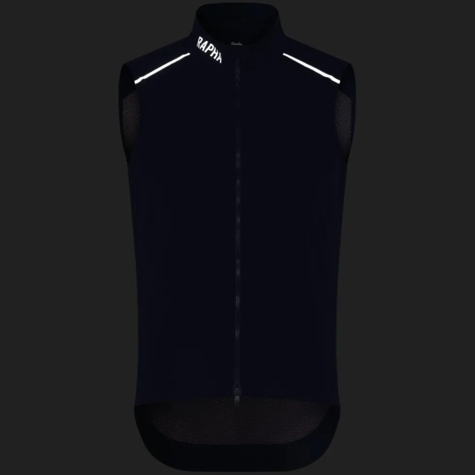 Rapha Pro Team Vest Heren - navy/silver