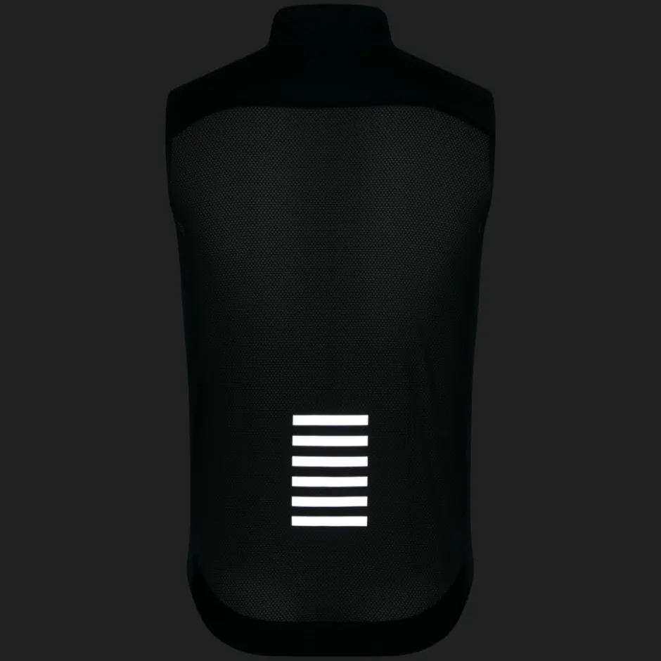 Vesten < Rapha Pro Tea Vet Heren - zwart/ziver
