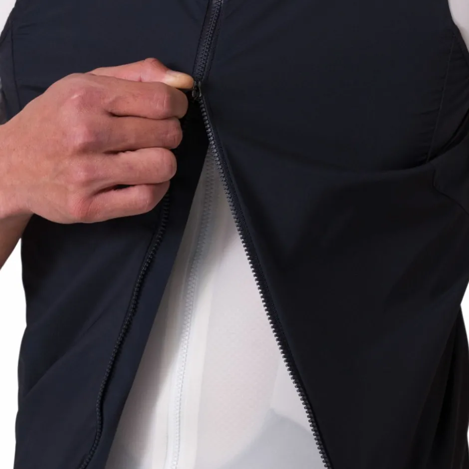 Vesten < Rapha Pro Tea Vet Heren - zwart/ziver
