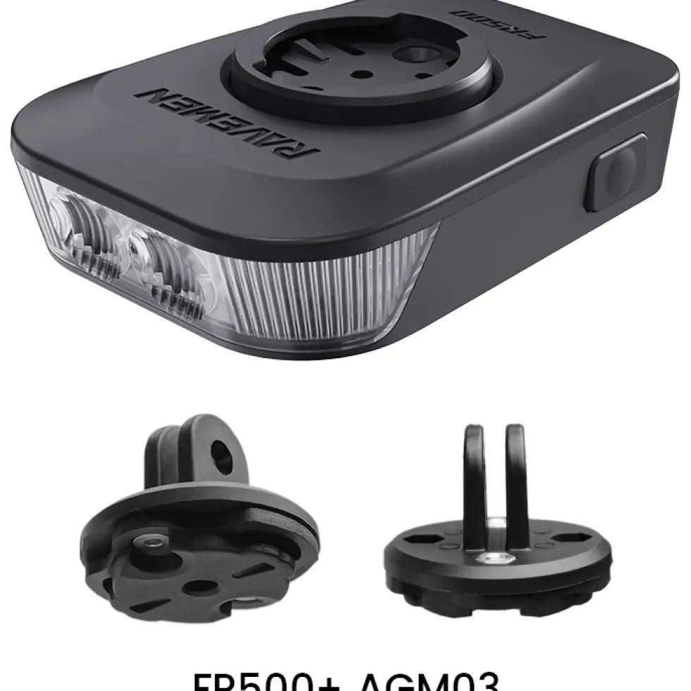Ravemen FR500 Fietslamp Vooraan - Zwart