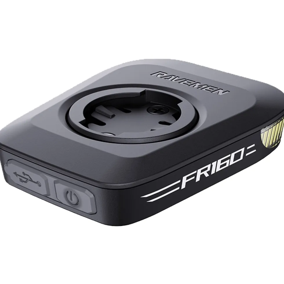 Ravemen FR160 Fietslamp Vooraan - Zwart