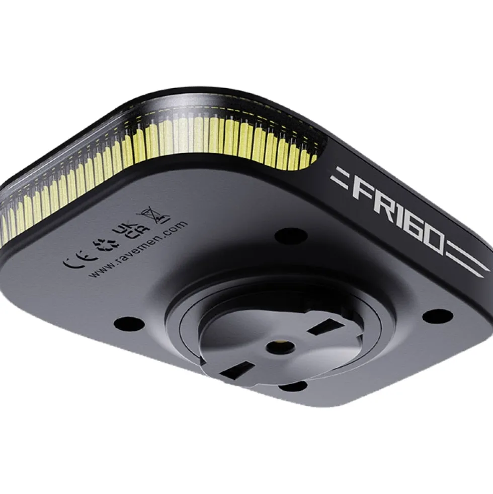 Ravemen FR160 Fietslamp Vooraan - Zwart